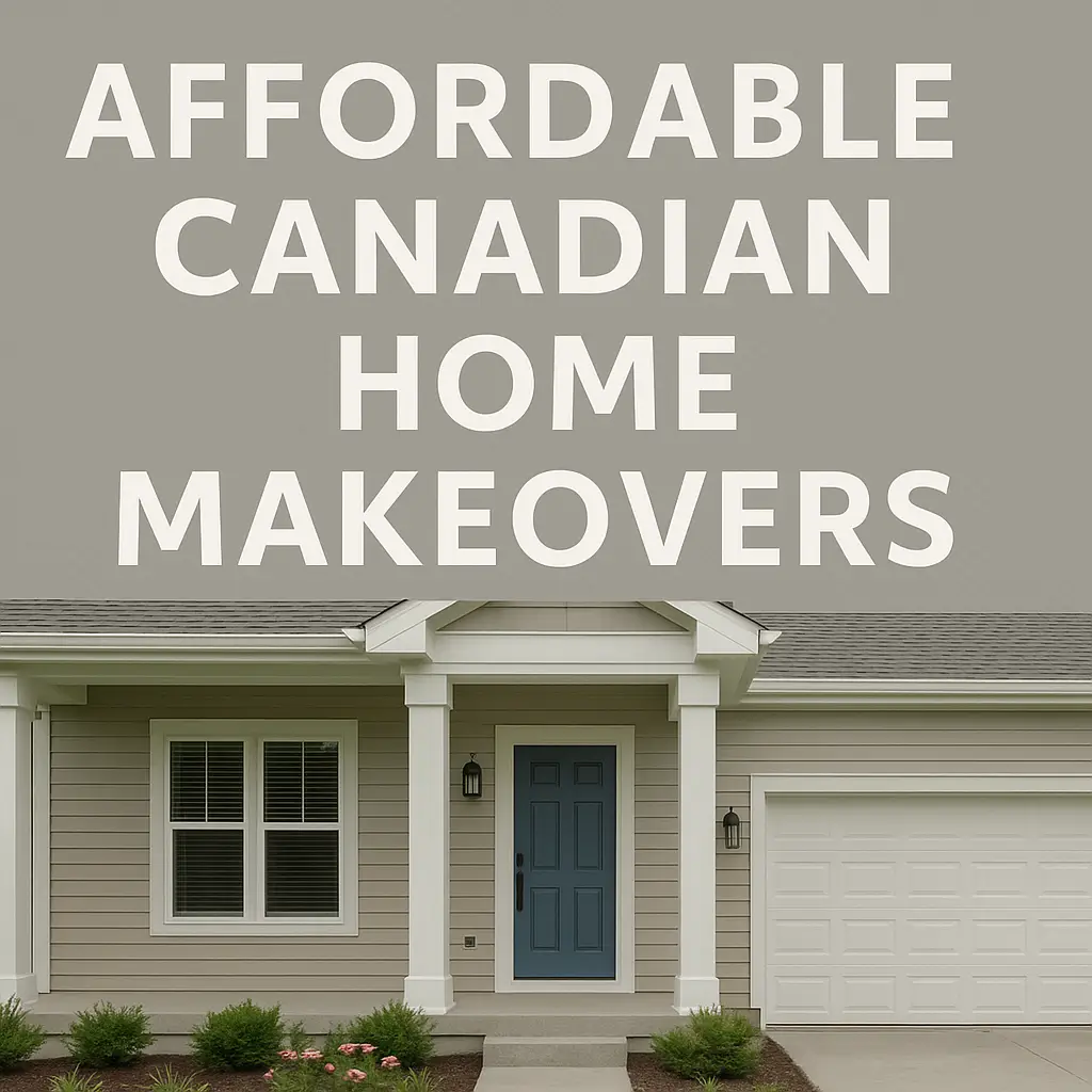 Affordable Canadian home makeovers