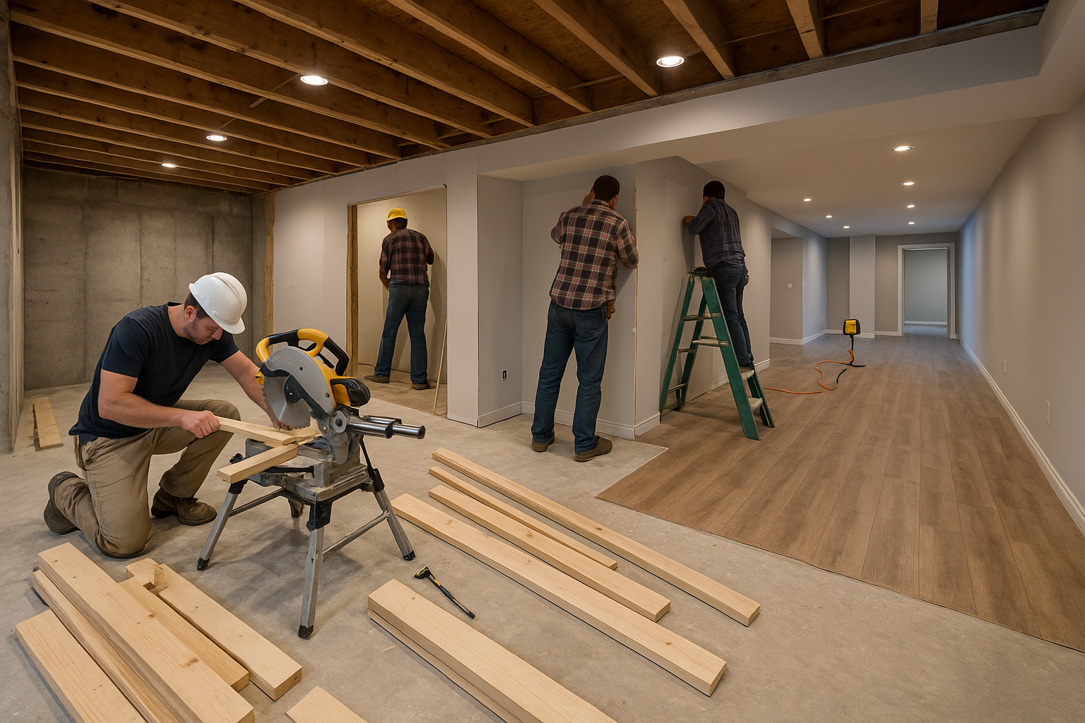 Basement Renovation Contractors in Markham