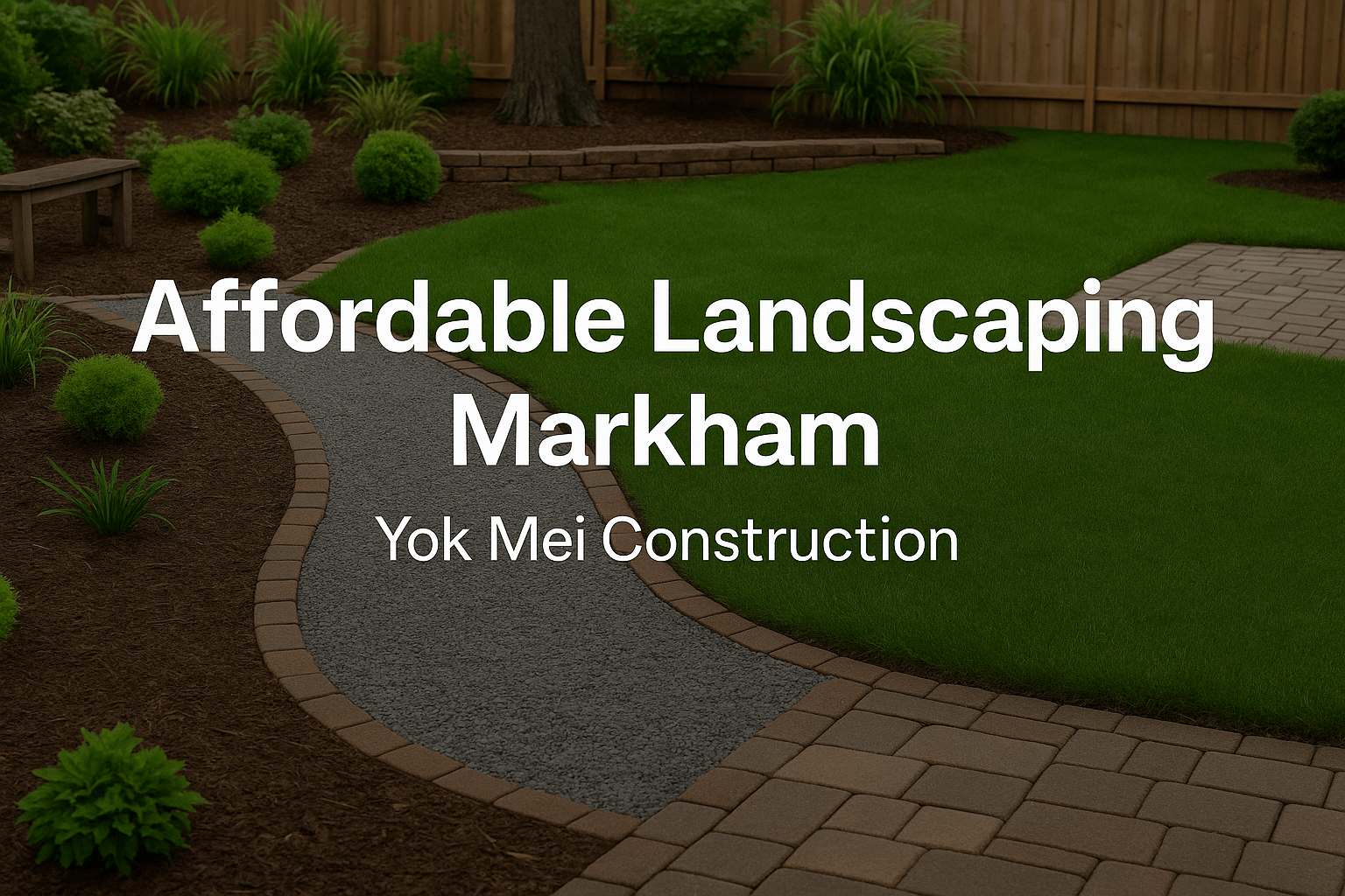 affordable landscaping markham