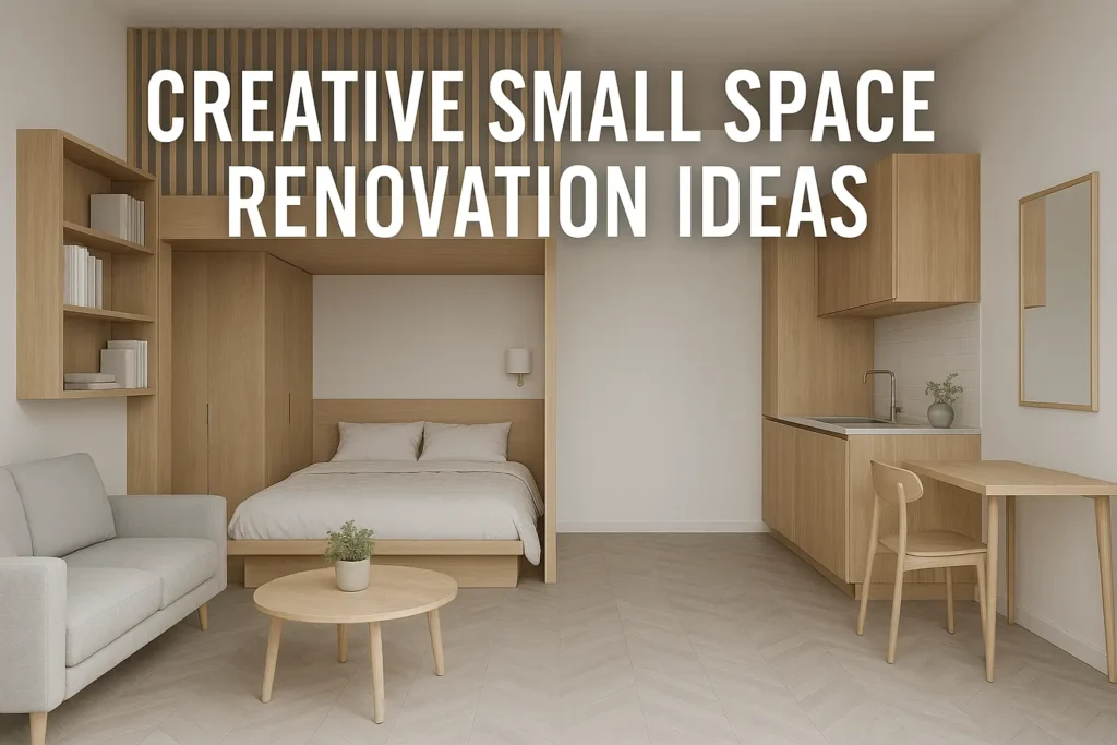 Creative Small Space Renovation