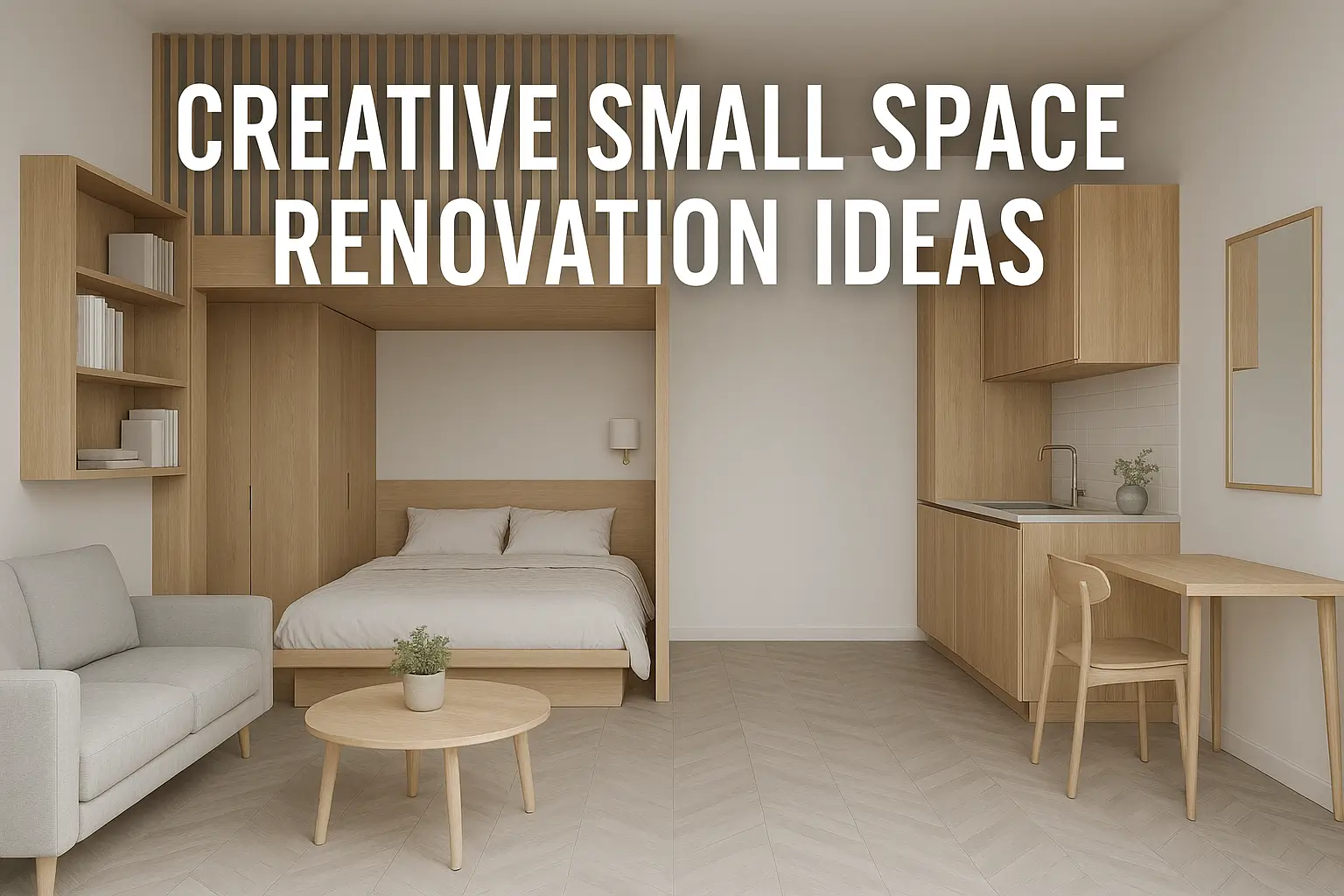 Creative Small Space Renovation